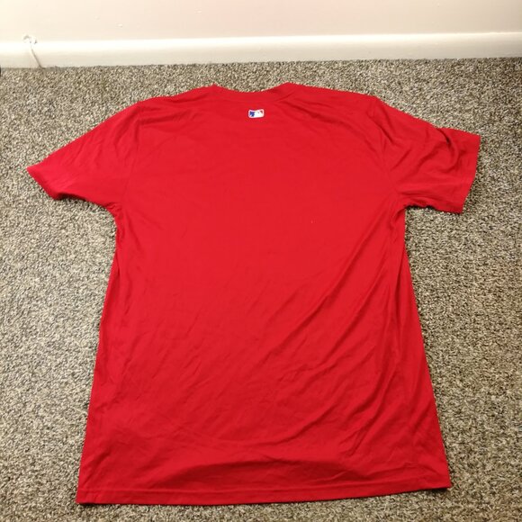 Philadelphia Phillies Shirt Nike Authentic Collection Center Swoosh Mens Large - Picture 7 of 11